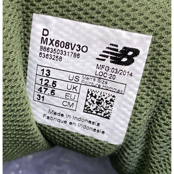 New Balance 608v3 $140 Men\'s Cross Training Shoes Size 13 D Suede Brown main image 8